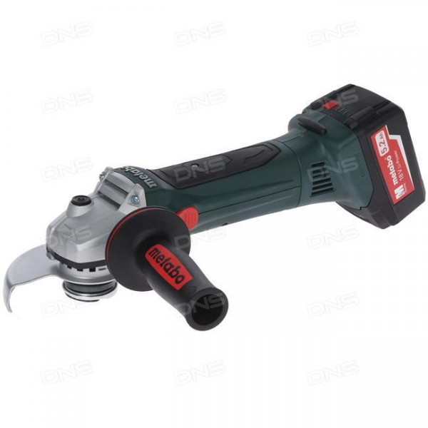 Naujas kampinis šlifuoklis Metabo W 18 LTX 125 Quick